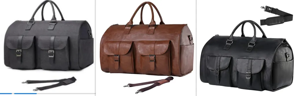 Convertible Travel Clothing Carry-on Luggage Bag - Set