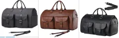 Convertible Travel Clothing Carry-on Luggage Bag - Set - View 1