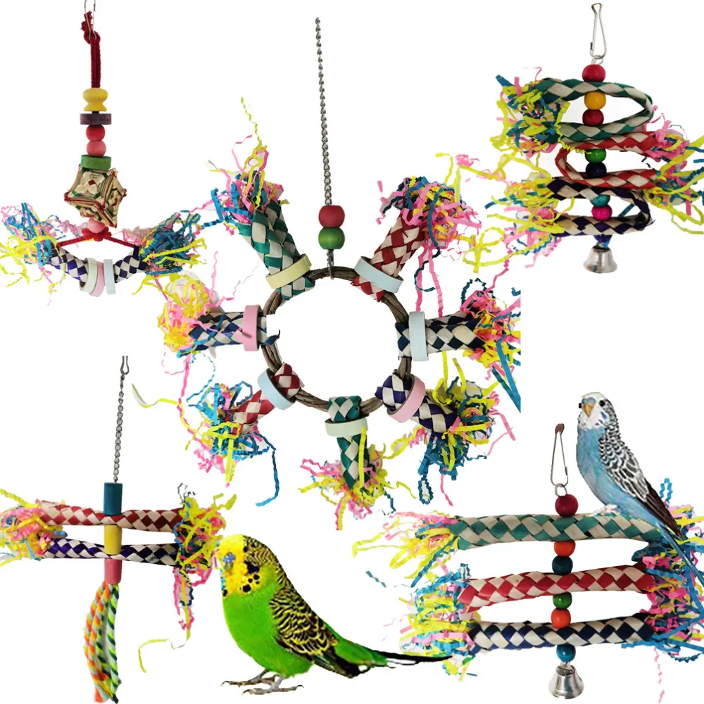 Parrot Bite Toy Set of 5