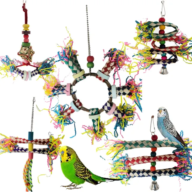 Parrot Bite Toy Set Of 5 5Piece Set - Shop at LoveMi