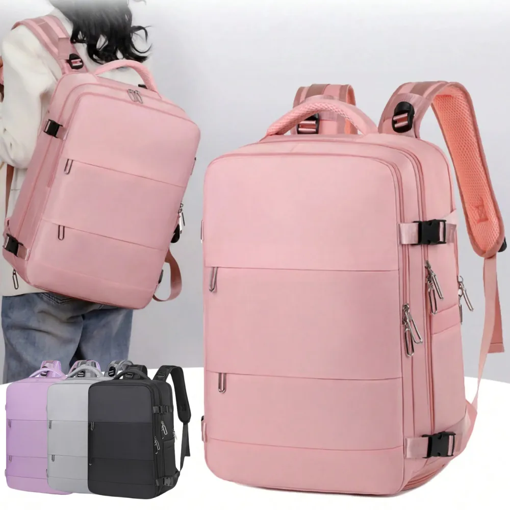 New Travel Backpack Female Large-capacity Dry and Wet Luggage