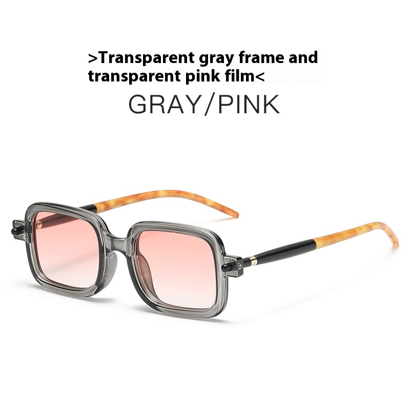 Gray Frame Gradually Pink