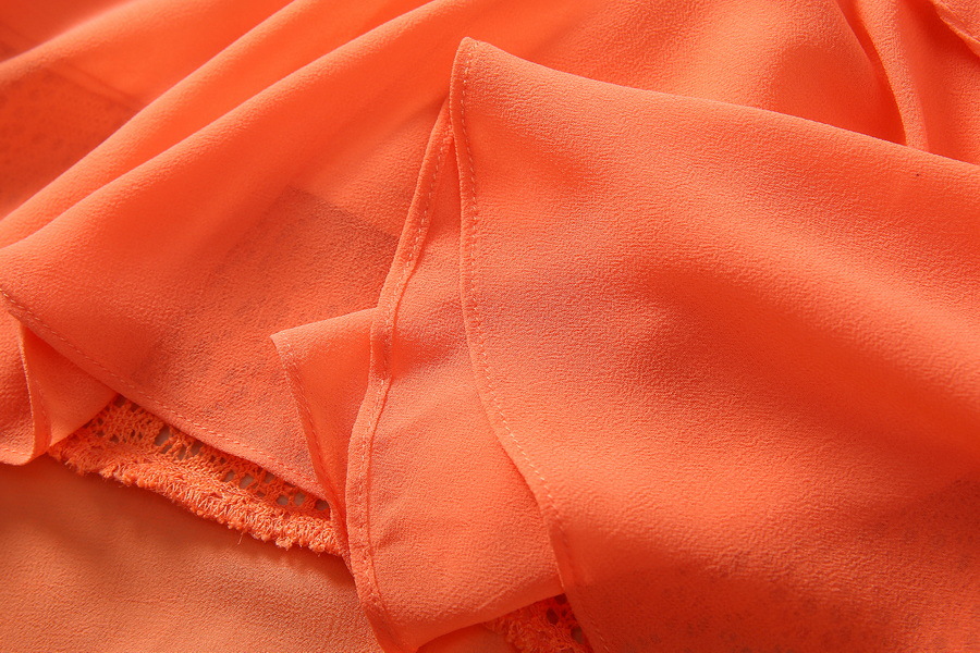 Ruffle-Trim Mid-Length Swing Dress, picture 8 of 8