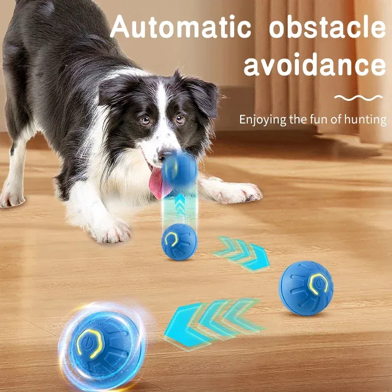 Smart Dog Toy Ball Electronic Interactive Pet Toy Moving Ball USB Automatic Moving Bouncing For Puppy Birthday Gift Cat Product – image 4