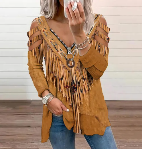 New Style In Spring And Summer V Neck Shirtsleeves With Strapless Zipper - Ylk8C20241411M-M