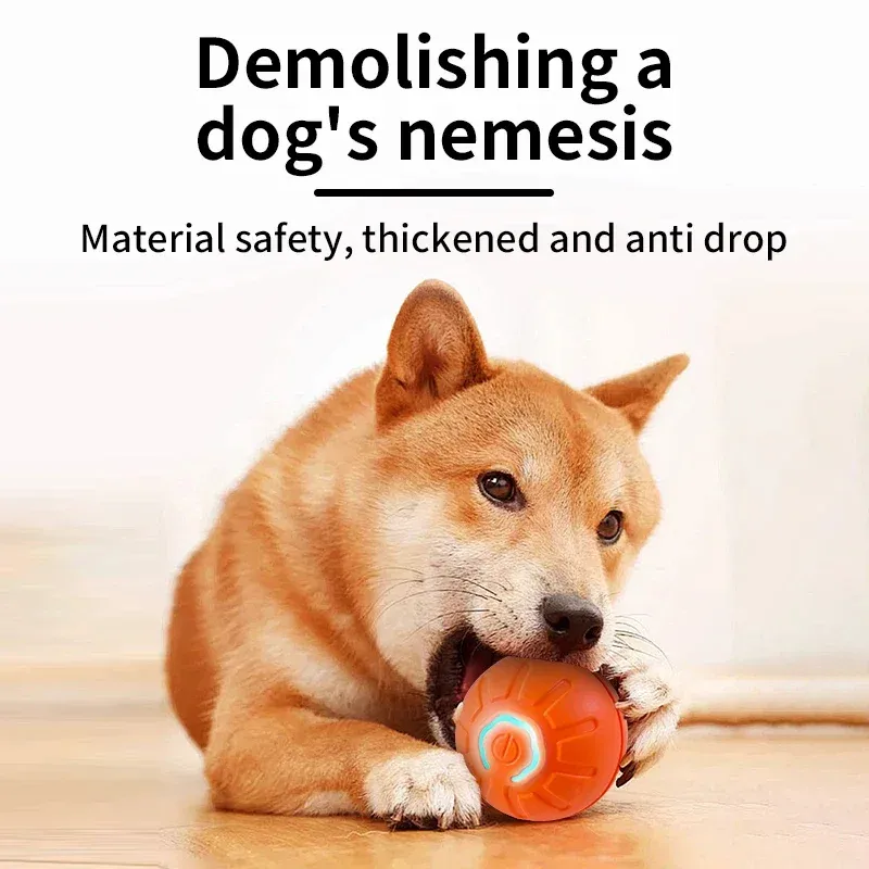 Smart Dog Toy Ball Electronic Interactive Pet Toy Moving Ball USB Automatic Moving Bouncing For Puppy Birthday Gift Cat Product – image 5