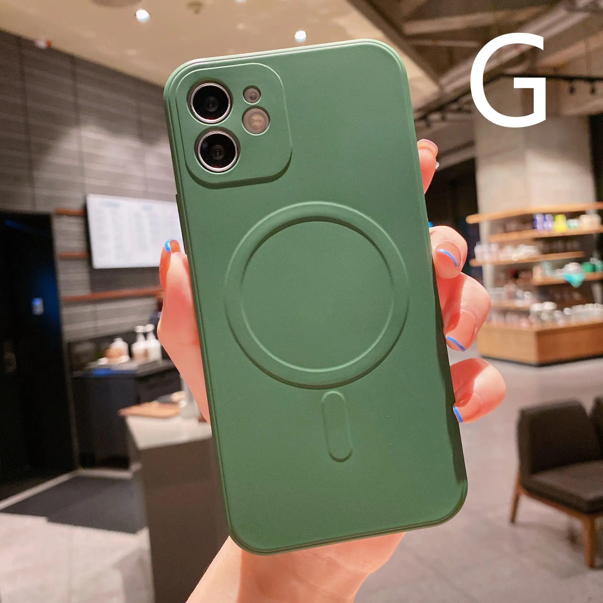 Compatible With Liquid Silicone Magnetic Suction Case Cover