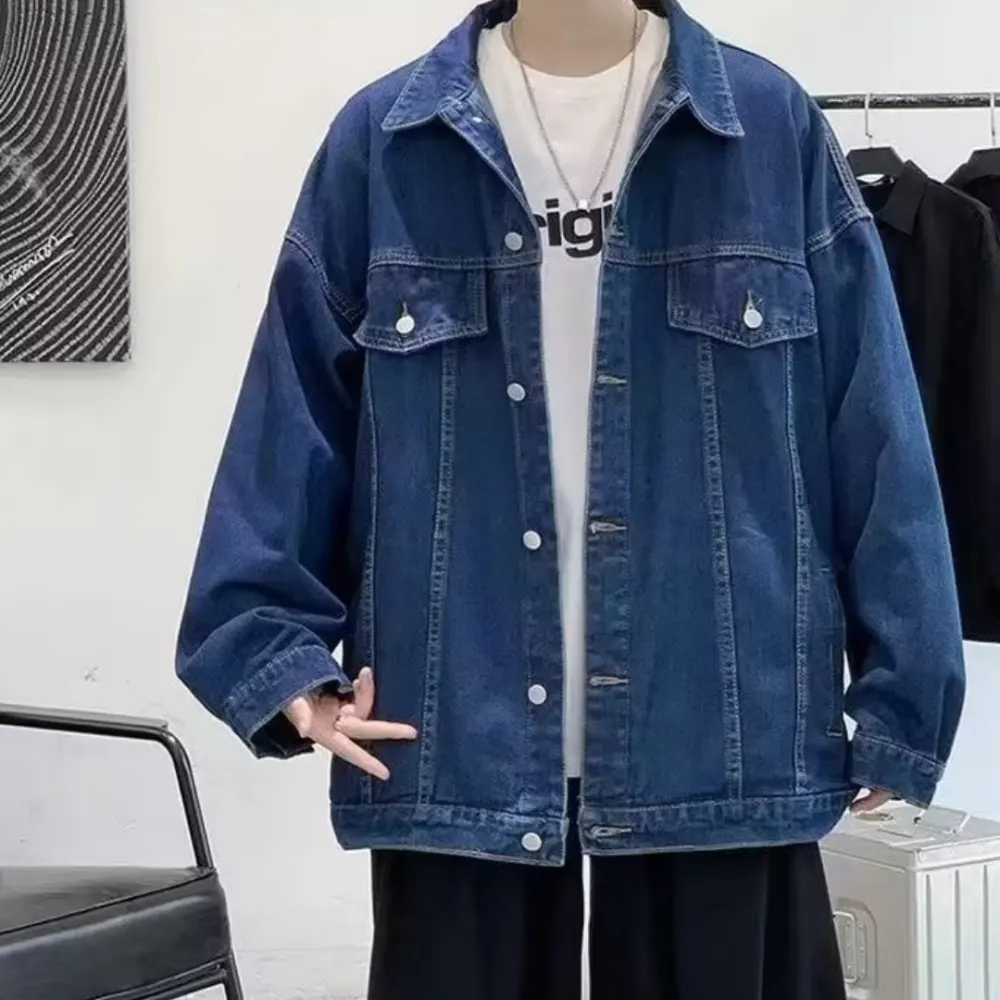 Autumn Loose-fitting Denim Clothes Jacket