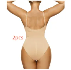 Women's Fashion Casual Seamless Body-shaping Corsets - Skin Color Briefs2Pcs - View 1