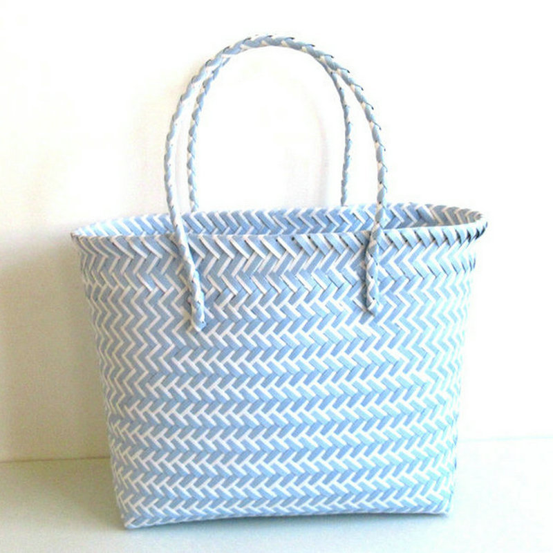 Large Size Light Blue White