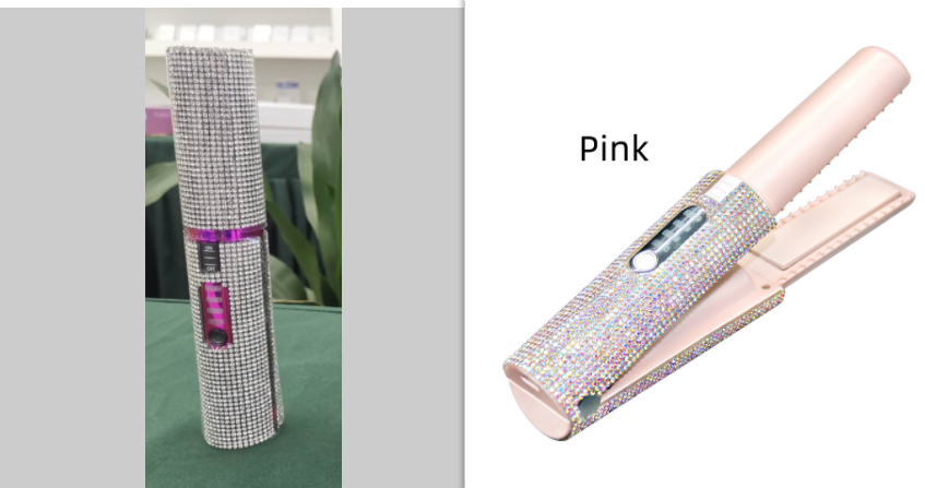 Pink and Silver