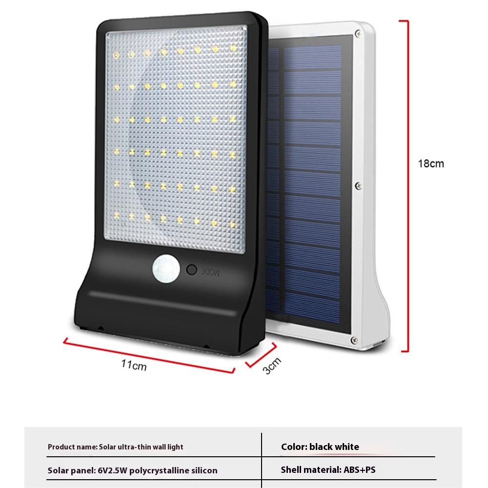 Solar Thin Wall Lamp