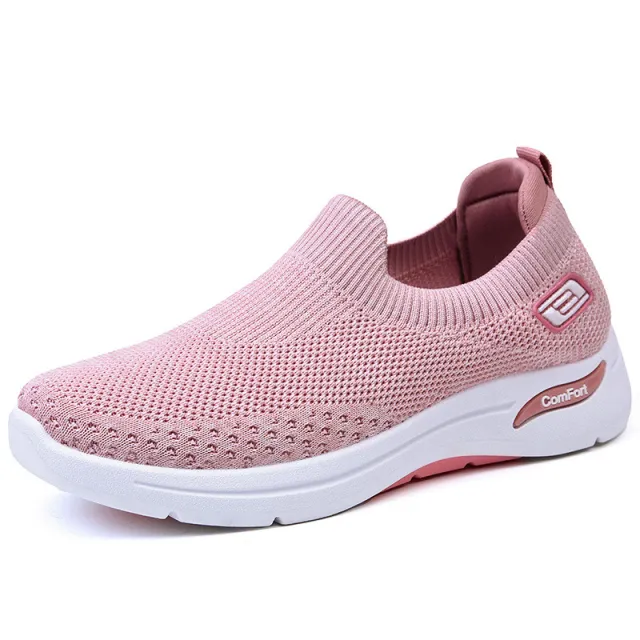 Jianbu Soft Bottom Fashionable Breathable Sneaker Women Pink - Shop at LoveMi