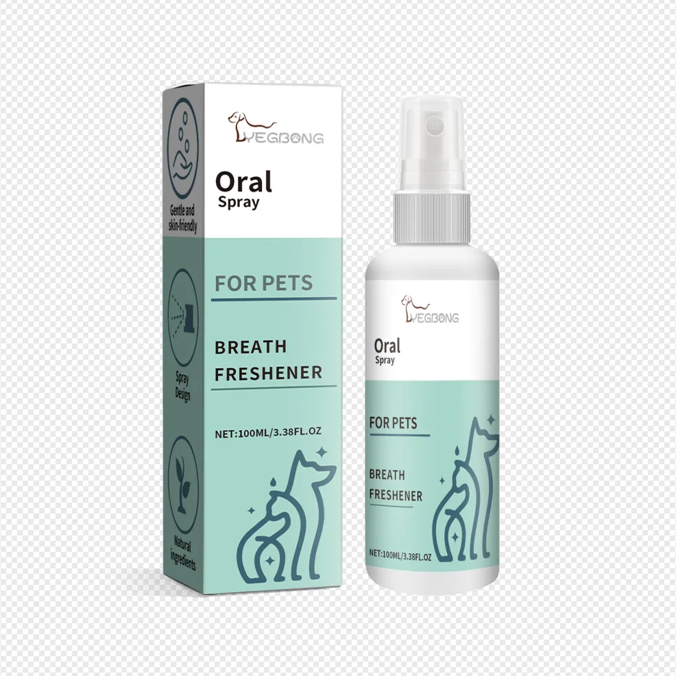 Pet Oral Care Spray Cleaner - Light Blue