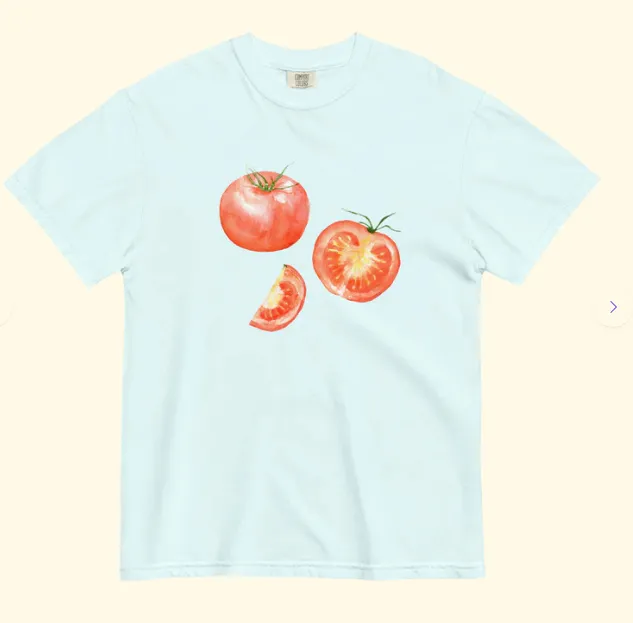 Women's Versatile Minimalist Printed Short Sleeves Chambray D - Shop at LoveMi