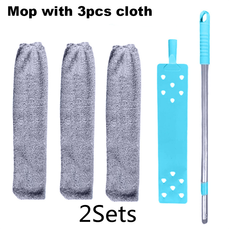 2Sets Mop With 3PC Cloth