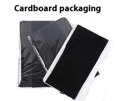 Nylon Black Shaped Cardboard