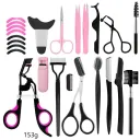 Purple Black16 Pieces