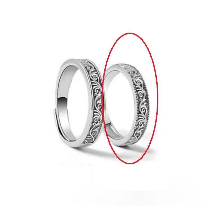 JZ074 Women's White Gold Color