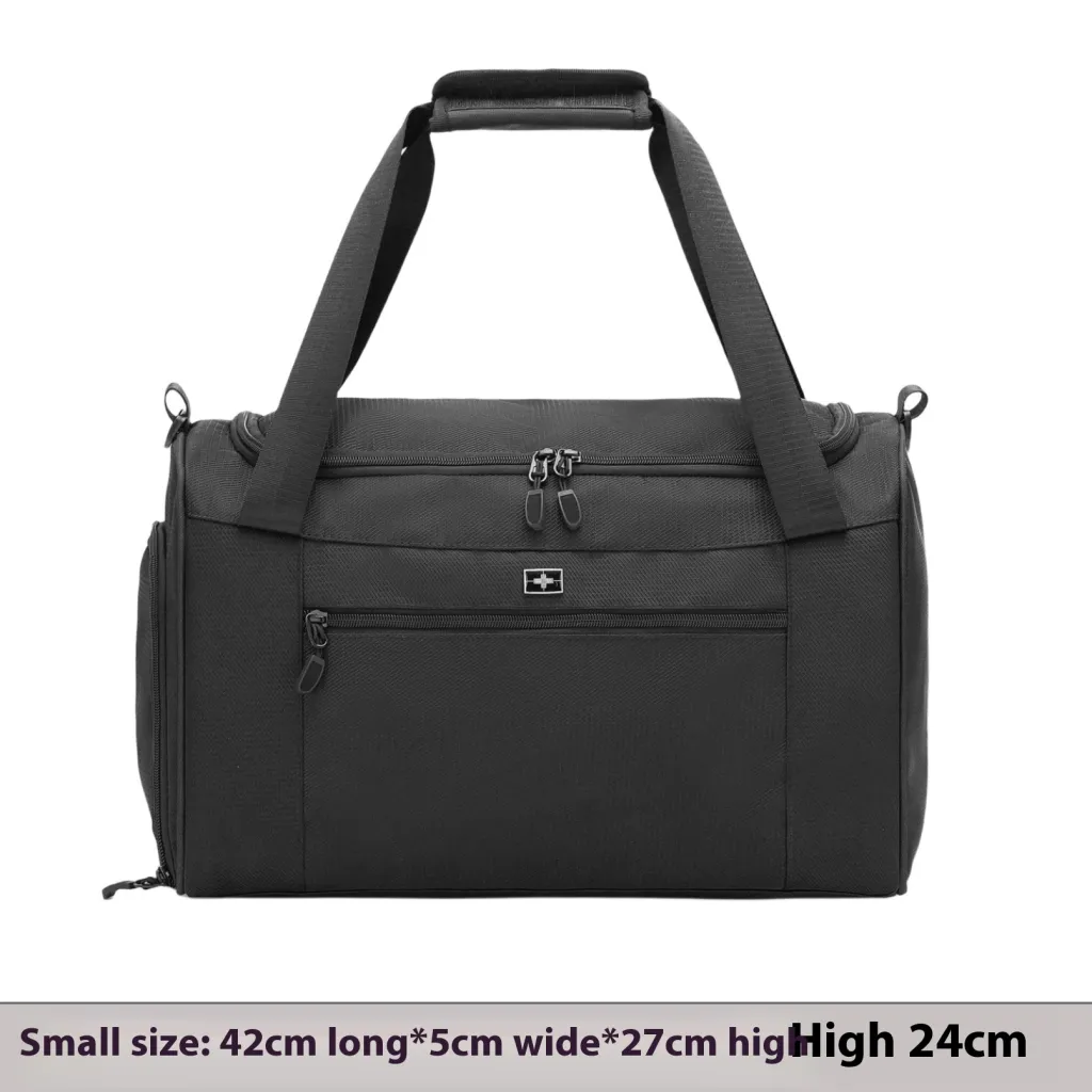 Fashion Simple Classic Large Capacity Travel Bag - Black