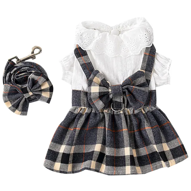 Chest Strap Drawstring Thin Princess Dress Clothes White - Shop at LoveMi