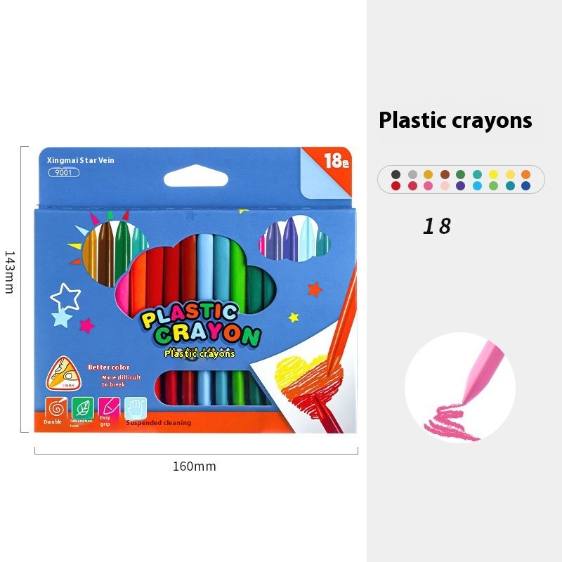 18 Colors Crayon