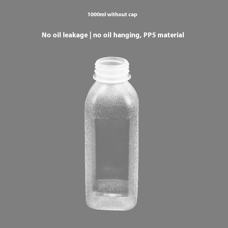 Oil Bottle Without Lid 1000ML