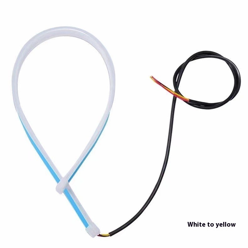 White To Yellow
