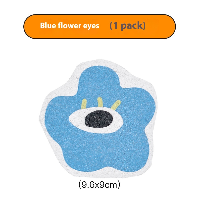 Blue Flower Eyes 2cm