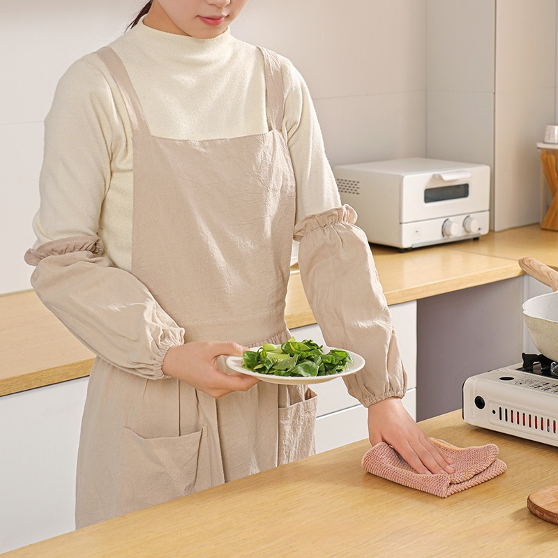 Beige Apron