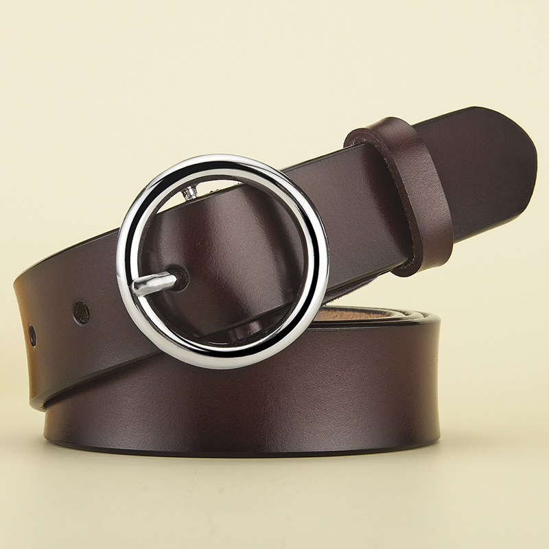 Silver Buckle Brown