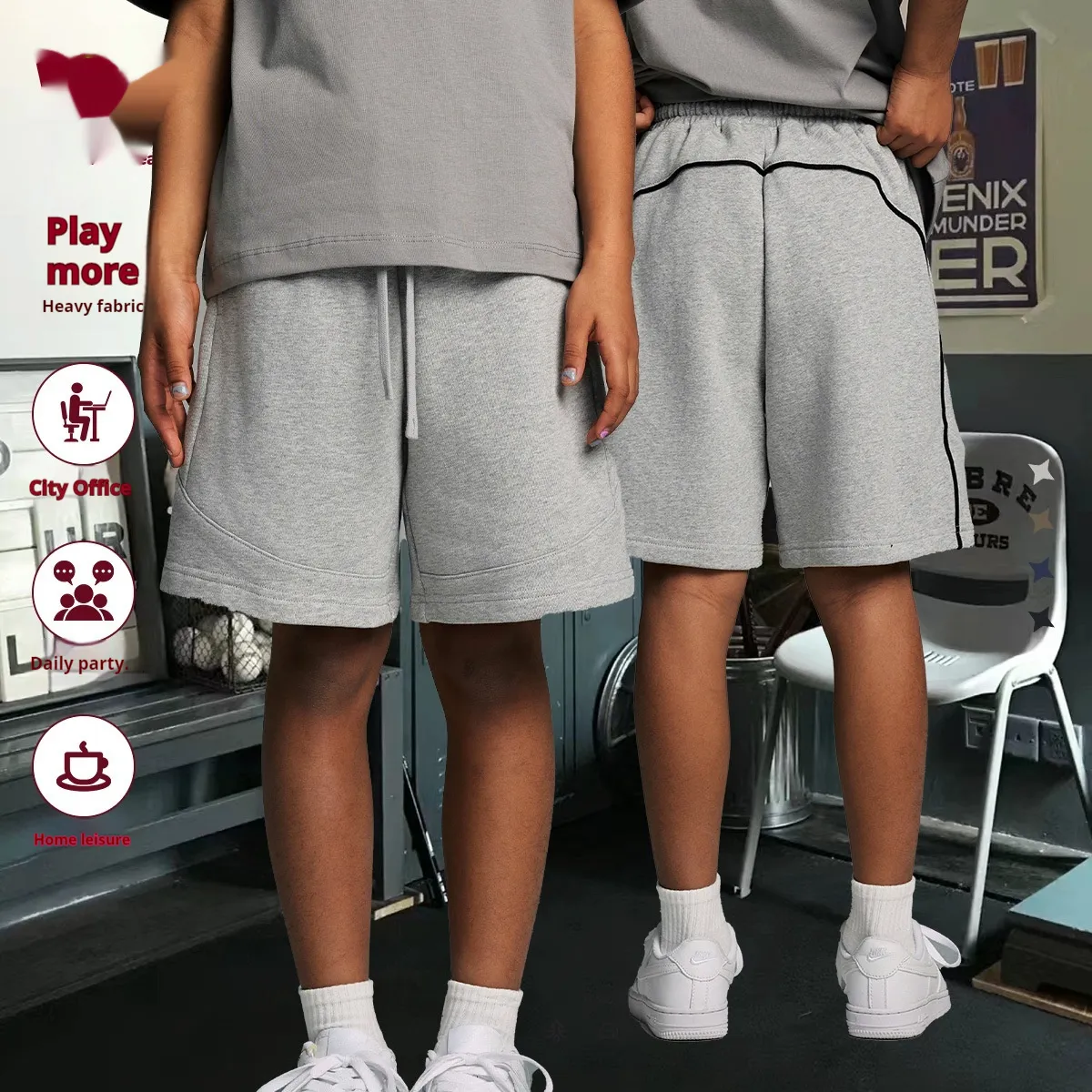 Solid Color Loose Medium And Large Children's