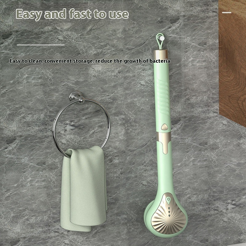 Long Handle Silicone Bath Brush Wipe Back Multifunctional