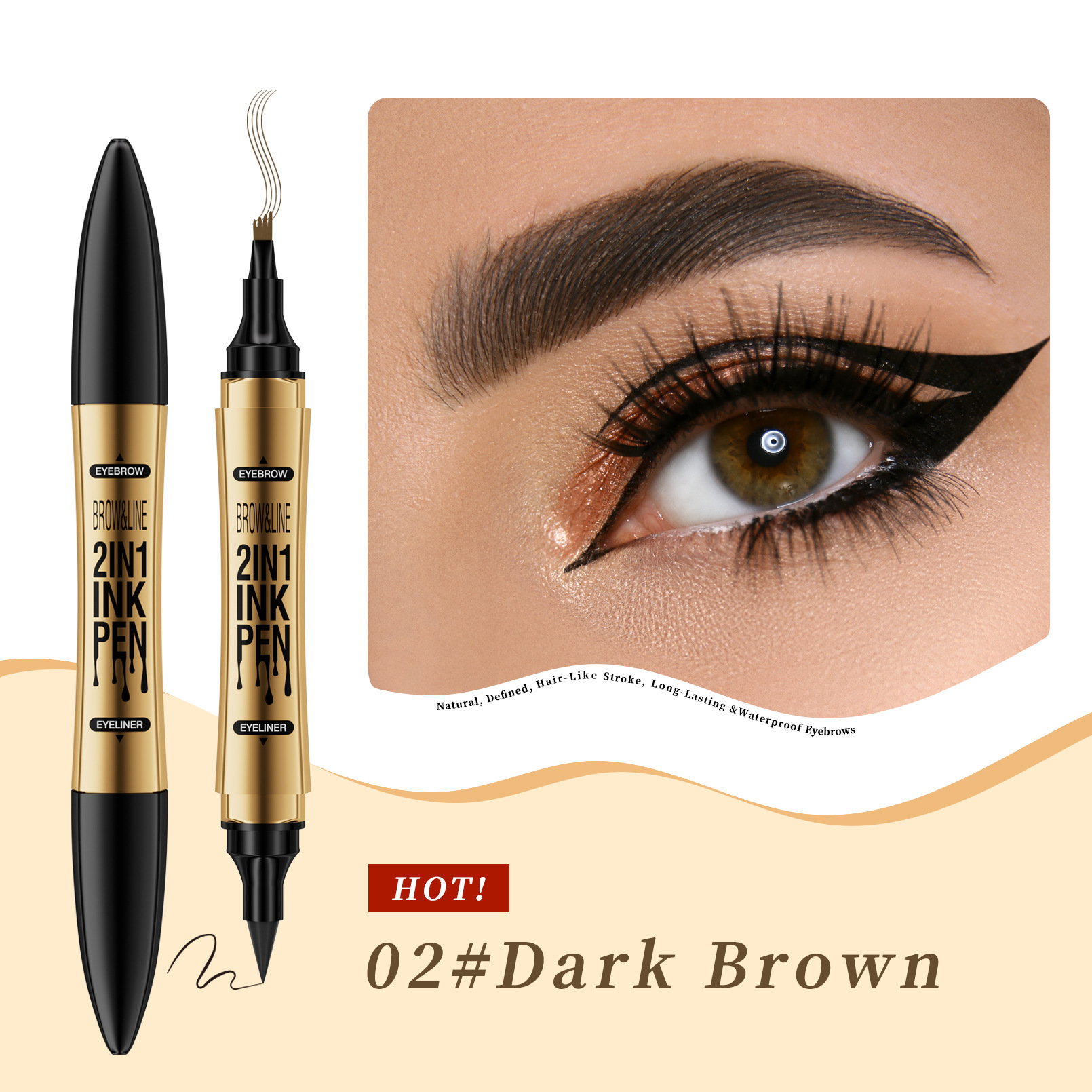 2 Dark Brown