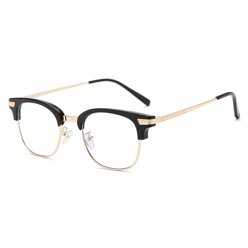 C1 Bright Black Gold Frame