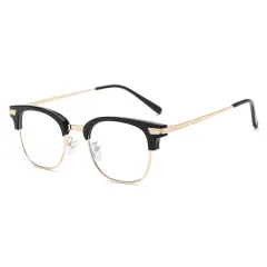 Vintage Glasses Rim Anti-Blue Ray Anti-radiation - Black - View 1