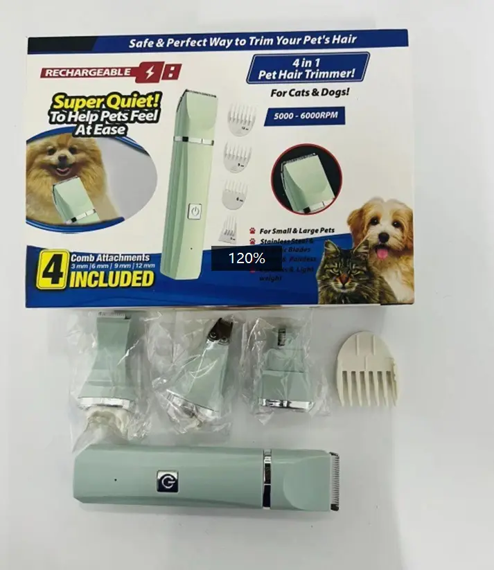 Pet Four-in-one Mute Rechargeable Lady Shaver