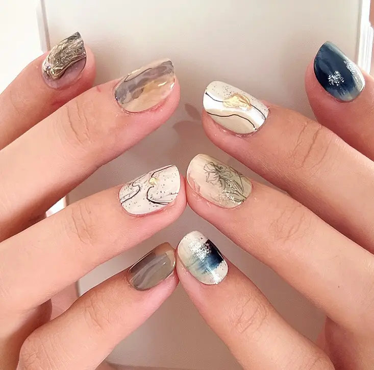 Impossible Instagram Silent Style Abstract Line Halo Dye Wearing Armor