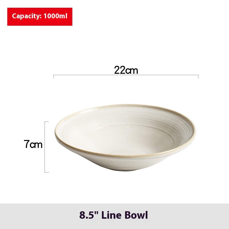 85inches Line Pattern Bowl