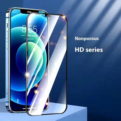 Suitable For 14 HD Tempered Film 15 Non-hole Dustproof Iphone12pro Full Screen Xsmax Film