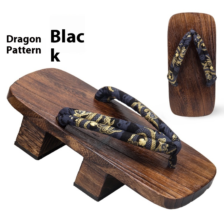 Dragon Pattern Black