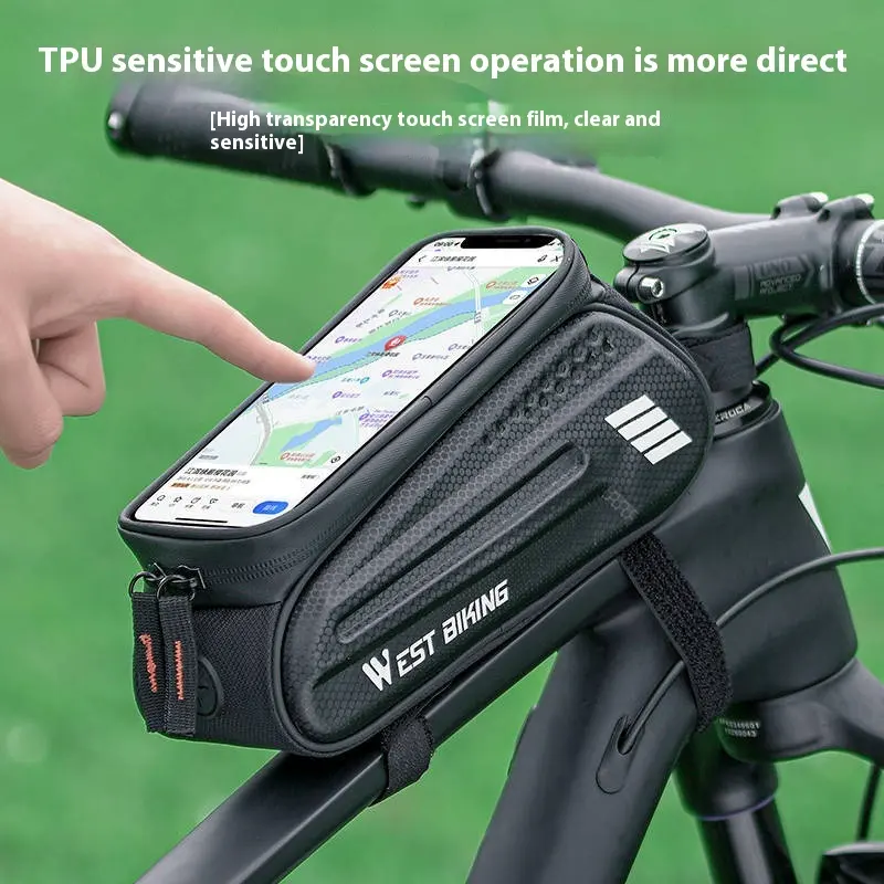Bicycle Upper Tube Hard Shell Front Beam