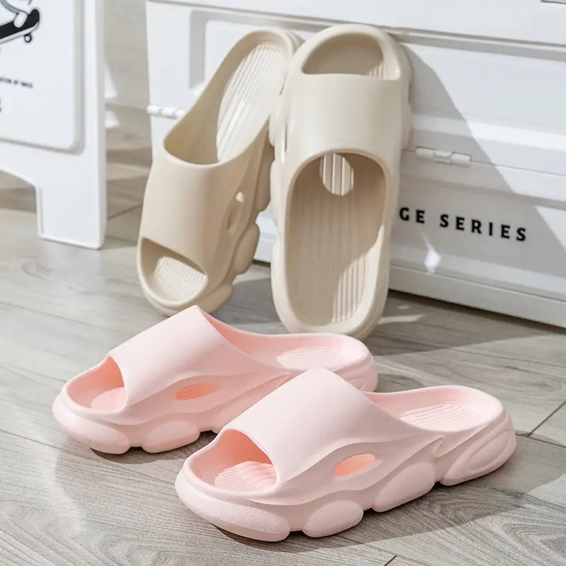 Home Non-slip Bathroom Platform Slippers