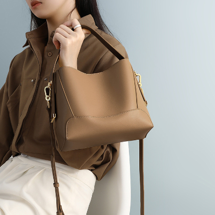 French Niche High-End Crossbody Design Sense Bucket All-Match Female Bag