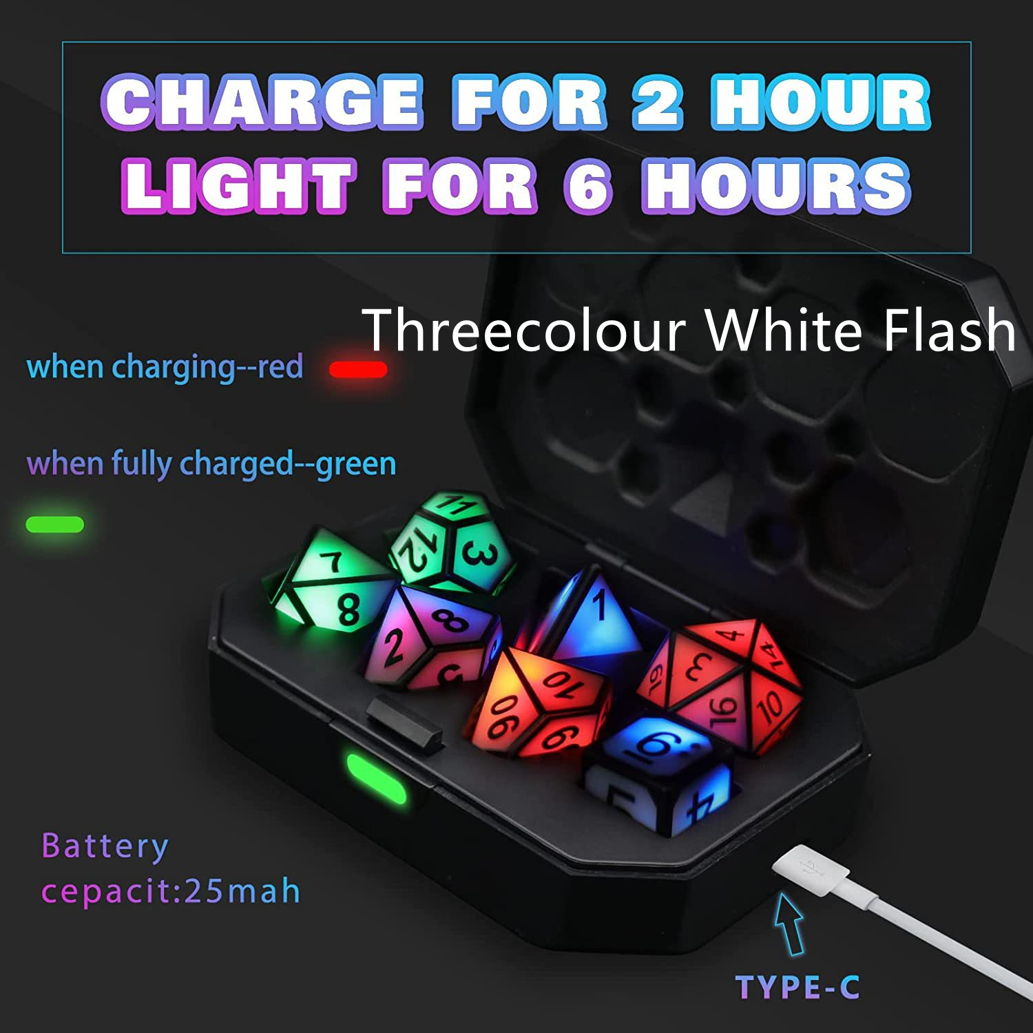 Threecolour White Flash