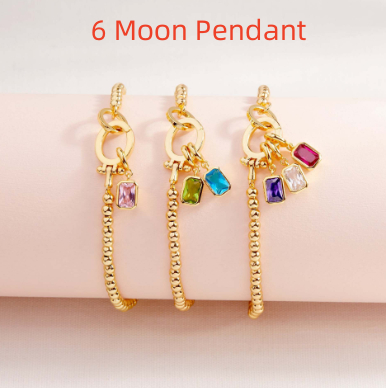 6 Moon Pendant