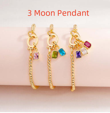 3 Moon Pendant