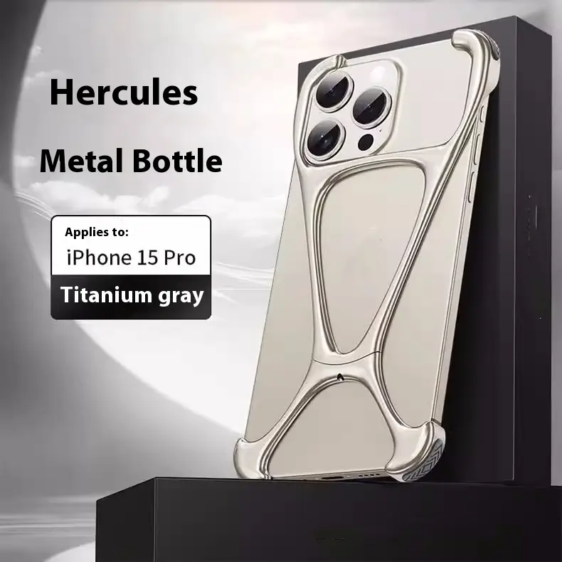 Mobile Phone Case Metal Full Protective Cover, Anti Drop Ultra-thin