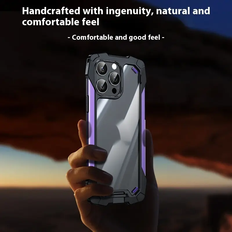 Applicable Phone Case Airbag Military Anti-fall Transparent Max Protection
