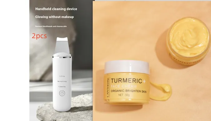 Turmeric Essential Oil Skincare Set Moisturizes And Repairs Skin Brightens And Hydrates To Relieve Dull Skin - Set1